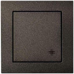 Изображение товара Переключатель перекрестный Liregus Epsilon антрацит 28-108 10А