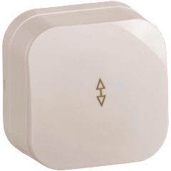 Изображение товара Переключатель проходной IEK 1-кл. ОП GLORY 10А ВСп10-1-0-ХК крем. EVH12-K33-10