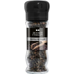 Изображение товара Перец Мельница Деловой стандарт черный горошек, 50г