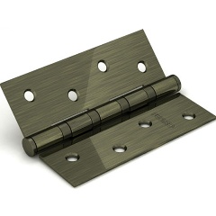 Изображение товара Петля универсальная FUARO 4BB/BL 125x75x2,5 AB (бронза), блистер