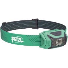 Изображение товара Фонарь налобный PETZL Actik зеленый, 450 лм, аккумулятор