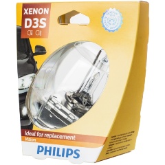 Изображение товара Лампа автомобильная PHILIPS Vision D3S 35W PK32d-5 4100K 42V, 1шт, 42403VIS1