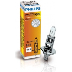 Изображение товара Автомобильная галогенная лампа PHILIPS Premium +30% H1 55W P14.5s 12V