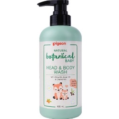 Изображение товара Детский гель для купания PIGEON Natural Botanical, 500 мл