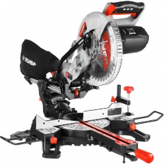 Изображение товара Пила торцовочная ЗУБР ЗПТ-255-1800 ПЛ серия МАСТЕР мощный инструмент лазерная подсветка