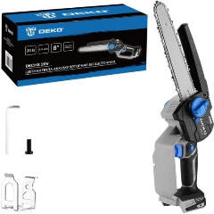 Изображение товара Бесщеточная аккумуляторная цепная пила DEKO DKCHS 20V, 20В, без АКБ и ЗУ (085-2015)