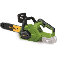 Изображение товара Пила цепная аккумуляторная PKA38 Procraft 20В 12', 4500 об/мин (Шина+ Цепь)(Без АКБ и ЗУ)