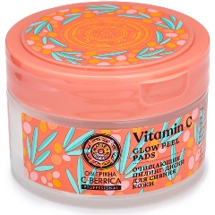 Изображение товара Пилинг-диски для лица Natura Siberica C-BERRICA очищающие, для сияния кожи, 20 шт