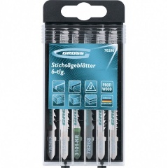 Изображение товара Пилки для лобзика GROSS 78291, 6шт., DIY, пластиковый кейс