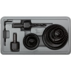 Изображение товара Набор пильных венцов FIT IT 36741, пилы круговые Профи 19-64 мм в кейсе