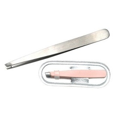 Изображение товара Пинцет для бровей BASICARE со скошенными кончиками 2 шт