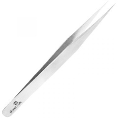 Изображение товара Пинцет для ресниц Planet Nails прямой профессиональный инструмент для наращивания ресниц