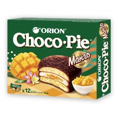 Изображение товара Пирожное ORION "Choco Pie Mango" 360 г