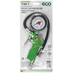 Изображение товара Пистолет д/подкачки шин ECO TIG-1 с манометром (боковой манометр)