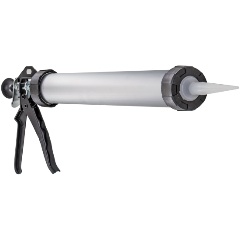 Изображение товара Пистолет для герметика закрытый алюминиевый корпус 600 мл РемоКолор professional