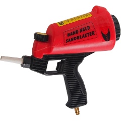 Изображение товара Пистолет пескоструйный ROCK FORCE RF-HSB-II со встроенной емкостью для песка 1л