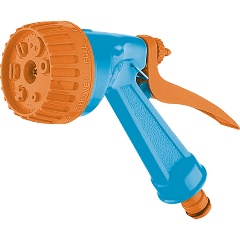 Изображение товара Пистолет поливочный РЕМОКОЛОР, для шланга 7 режимов, пластиковый, 64-2-001