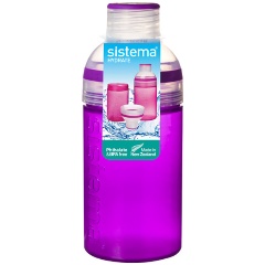 Изображение товара Бутылка питьевая Sistema Трио 480мл фиолетовый (820)