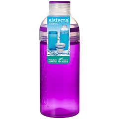 Изображение товара Бутылка питьевая Sistema Трио 700мл фиолетовый (840)