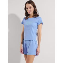 Изображение товара Пижама CLEVER LP25-1169 женская, цвет голубой, размер 42