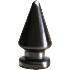 Изображение товара Плаг-массажер LOVETOY (А-ПОЛИМЕР) Чёрный MAGNUM для анальной стимуляции - 18 см.