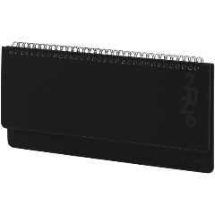 Изображение товара Планинг датированный 2026 305х140 мм BRAUBERG "Up", под кожу, черный, 117234