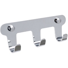 Изображение товара Планка 3 крючка Fixsen FX-805-3, хром