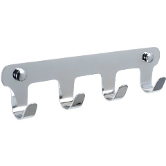 Изображение товара Планка 4 крючка Fixsen FX-805-4, хром