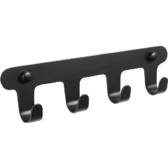 Изображение товара Планка 4 крючка Fixsen FX-805B-4, черный