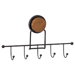 Изображение товара Планка 5 крючков Fixsen MAGIC WOOD FX-46005-5