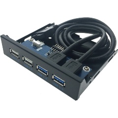 Изображение товара Планка на переднюю панель Espada EFr4Usb2&3