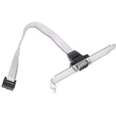 Изображение товара Планка расширения Gembird COM, 9pin(CCDB9RECEPTACLE )