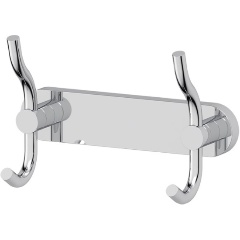 Изображение товара Планка с двумя крючками-вешалками Artwelle Harmonie HAR 005 серебро