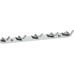 Изображение товара Планка с крючками Savol (5 крючков) S-007225 хром