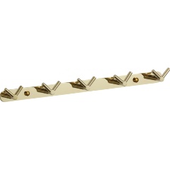 Изображение товара Планка с крючками Savol (5 крючков) S-007225B золото