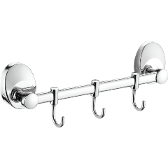 Изображение товара Планка с крючками для полотенец FASHUN A1615-3, хром