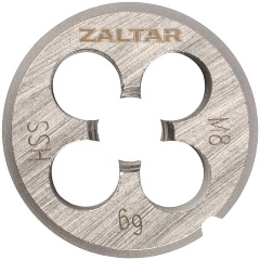 Изображение товара Плашка круглая резьбонарезная ZALTAR HSS DIN 223 B M8 1.25 25x9