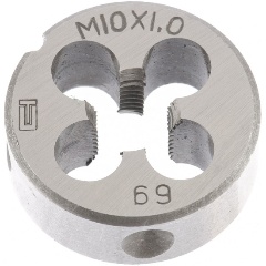 Изображение товара Плашка М10 х 1 мм, СИБРТЕХ, 77024