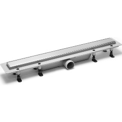 Изображение товара Комбинированный пластиковый сливной канал PLASTBRNO решетка из нержавеющей стали 2 в 1, L=400