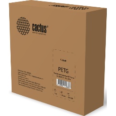 Изображение товара Пластик для принтера 3D Cactus CS-3D-PETG-1KG-GREY PETG d1.75мм 1кг 1цв.