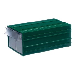 Изображение товара Пластиковый короб Стелла С-2, зеленый/прозрачный