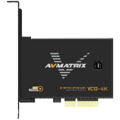 Изображение товара Плата видеозахвата AVMATRIX VC12-4K HDMI PCIE