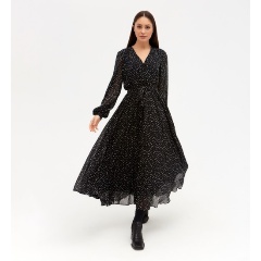 Изображение товара Платье MIST миди женское, цвет чёрный, размер 42