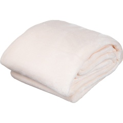 Изображение товара Плед микрофибра Luscan, бежевый 200х220