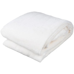 Изображение товара Плед микрофибра Luscan, молочный 150x200