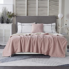 Изображение товара Плед Sofi de Marko Аманда, 160х220 Трикотаж, пудра