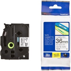 Изображение товара Пленка ламинированная Brother TZ-E261 (36 мм черн/бел)