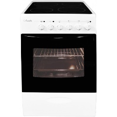 Изображение товара Электрическая плита Лысьва EF4002MK00 белый стеклокерамика (без крышки)