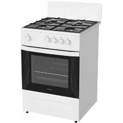 Изображение товара Газовая плита Darina C 1001 W с 4 газовыми конфорками и духовкой 50 л