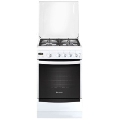 Изображение товара Газовая плита GEFEST 5100-03 4 конфорки духовка 52 л белая]